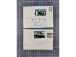 1962/64, Propaganda „Kalter Krieg", Sammlung von 277 Briefen, alle mit Propaganda-Vignetten versehen („Kampf um Wiedervereini