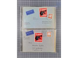 1962/64, Propaganda „Kalter Krieg", Sammlung von 277 Briefen, alle mit Propaganda-Vignetten versehen („Kampf um Wiedervereini