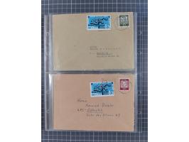 1962/64, Propaganda „Kalter Krieg", Sammlung von 277 Briefen, alle mit Propaganda-Vignetten versehen („Kampf um Wiedervereini