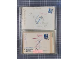 1962/64, Propaganda „Kalter Krieg", Sammlung von 277 Briefen, alle mit Propaganda-Vignetten versehen („Kampf um Wiedervereini