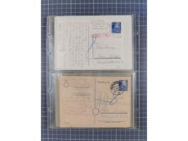 1962/64, Propaganda „Kalter Krieg", Sammlung von 277 Briefen, alle mit Propaganda-Vignetten versehen („Kampf um Wiedervereini