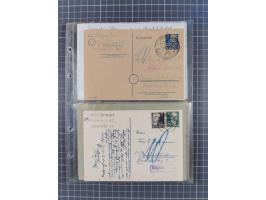 1962/64, Propaganda „Kalter Krieg", Sammlung von 277 Briefen, alle mit Propaganda-Vignetten versehen („Kampf um Wiedervereini