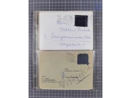 1962/64, Propaganda „Kalter Krieg", Sammlung von 277 Briefen, alle mit Propaganda-Vignetten versehen („Kampf um Wiedervereini