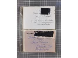 1962/64, Propaganda „Kalter Krieg", Sammlung von 277 Briefen, alle mit Propaganda-Vignetten versehen („Kampf um Wiedervereini