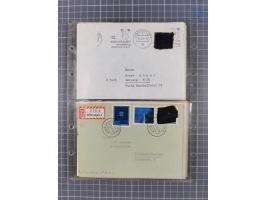 1962/64, Propaganda „Kalter Krieg", Sammlung von 277 Briefen, alle mit Propaganda-Vignetten versehen („Kampf um Wiedervereini