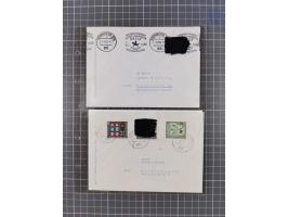 1962/64, Propaganda „Kalter Krieg", Sammlung von 277 Briefen, alle mit Propaganda-Vignetten versehen („Kampf um Wiedervereini