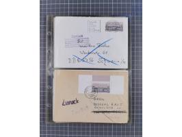 1962/64, Propaganda „Kalter Krieg", Sammlung von 277 Briefen, alle mit Propaganda-Vignetten versehen („Kampf um Wiedervereini