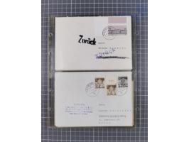 1962/64, Propaganda „Kalter Krieg", Sammlung von 277 Briefen, alle mit Propaganda-Vignetten versehen („Kampf um Wiedervereini