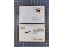 1962/64, Propaganda „Kalter Krieg", Sammlung von 277 Briefen, alle mit Propaganda-Vignetten versehen („Kampf um Wiedervereini