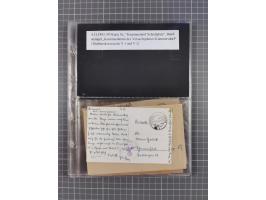 1940/45, Hitlers Geheimwaffen. Dokumentation von 17 Belegen zu den Fernwaffenprojekten V 1 und V 2/A 4, dabei seltene Belege,