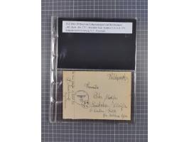 1940/45, Hitlers Geheimwaffen. Dokumentation von 17 Belegen zu den Fernwaffenprojekten V 1 und V 2/A 4, dabei seltene Belege,