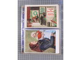 1933/45, Propaganda, Album mit 332 Propagandakarten: 275 Ansichtskarten mit etlichen besseren Stücken (1 Repro), 12 Gedenkblä