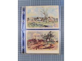 1933/45, Propaganda, Album mit 332 Propagandakarten: 275 Ansichtskarten mit etlichen besseren Stücken (1 Repro), 12 Gedenkblä