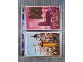 1933/45, Propaganda, Album mit 332 Propagandakarten: 275 Ansichtskarten mit etlichen besseren Stücken (1 Repro), 12 Gedenkblä