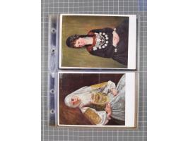 1933/45, Propaganda, Album mit 332 Propagandakarten: 275 Ansichtskarten mit etlichen besseren Stücken (1 Repro), 12 Gedenkblä