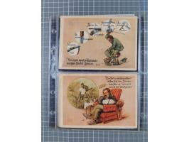 1933/45, Propaganda, Album mit 332 Propagandakarten: 275 Ansichtskarten mit etlichen besseren Stücken (1 Repro), 12 Gedenkblä
