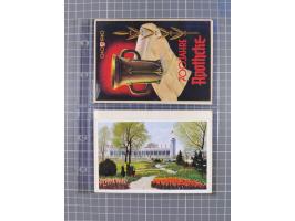 1933/45, Propaganda, Album mit 332 Propagandakarten: 275 Ansichtskarten mit etlichen besseren Stücken (1 Repro), 12 Gedenkblä