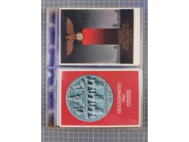 1933/45, Propaganda, Album mit 332 Propagandakarten: 275 Ansichtskarten mit etlichen besseren Stücken (1 Repro), 12 Gedenkblä