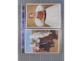 1933/45, Propaganda, Album mit 332 Propagandakarten: 275 Ansichtskarten mit etlichen besseren Stücken (1 Repro), 12 Gedenkblä