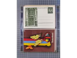 1933/45, Propaganda, Album mit 332 Propagandakarten: 275 Ansichtskarten mit etlichen besseren Stücken (1 Repro), 12 Gedenkblä