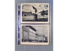 1933/45, Propaganda, Album mit 332 Propagandakarten: 275 Ansichtskarten mit etlichen besseren Stücken (1 Repro), 12 Gedenkblä