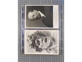 1933/45, Propaganda, Album mit 332 Propagandakarten: 275 Ansichtskarten mit etlichen besseren Stücken (1 Repro), 12 Gedenkblä