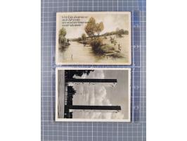 1933/45, Propaganda, Album mit 332 Propagandakarten: 275 Ansichtskarten mit etlichen besseren Stücken (1 Repro), 12 Gedenkblä