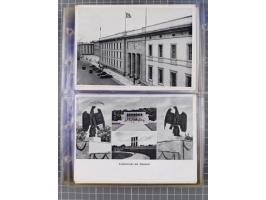 1933/45, Propaganda, Album mit 332 Propagandakarten: 275 Ansichtskarten mit etlichen besseren Stücken (1 Repro), 12 Gedenkblä