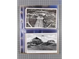 1933/45, Propaganda, Album mit 332 Propagandakarten: 275 Ansichtskarten mit etlichen besseren Stücken (1 Repro), 12 Gedenkblä