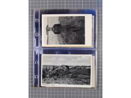 1933/45, Propaganda, Album mit 332 Propagandakarten: 275 Ansichtskarten mit etlichen besseren Stücken (1 Repro), 12 Gedenkblä