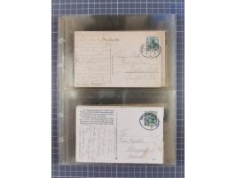 1866/1956, Bahnpost 245 Briefe, Karten, dabei 136 Belege AD/Kaiserreich
