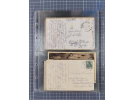 1866/1956, Bahnpost 245 Briefe, Karten, dabei 136 Belege AD/Kaiserreich
