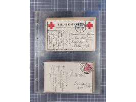 1866/1956, Bahnpost 245 Briefe, Karten, dabei 136 Belege AD/Kaiserreich
