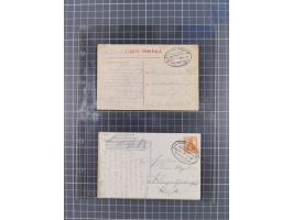 1866/1956, Bahnpost 245 Briefe, Karten, dabei 136 Belege AD/Kaiserreich
