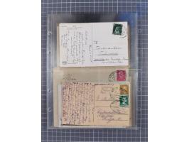 1866/1956, Bahnpost 245 Briefe, Karten, dabei 136 Belege AD/Kaiserreich
