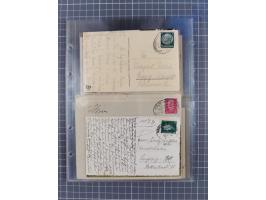 1866/1956, Bahnpost 245 Briefe, Karten, dabei 136 Belege AD/Kaiserreich
