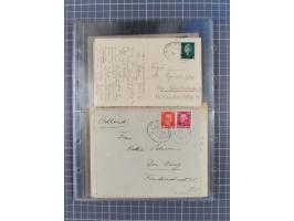 1866/1956, Bahnpost 245 Briefe, Karten, dabei 136 Belege AD/Kaiserreich
