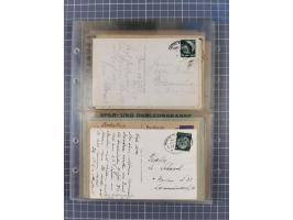 1866/1956, Bahnpost 245 Briefe, Karten, dabei 136 Belege AD/Kaiserreich
