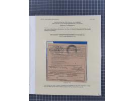 1736/1938, 18 entires, almost all mailed abroad, mostly to France, but also two 10 skilling frankings to London and 3 parcel 