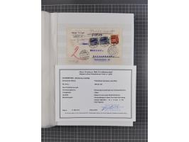 1916/23, interessante Sammlung “Rohrpost” mit fast Briefen, Karten und Ganzsachen. Dabei u.a. Mi.-Nr. 89IIx EF auf Karte nach