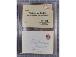 Türkei bis Togo, 70 Briefe, viele Ansichtskarten und Ganzsachen (DNG, DOA. Kamerun, Marianen, Togo, Marokko und Türkei) dabei