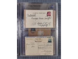 Türkei bis Togo, 70 Briefe, viele Ansichtskarten und Ganzsachen (DNG, DOA. Kamerun, Marianen, Togo, Marokko und Türkei) dabei