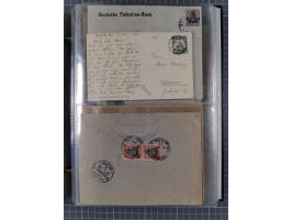 Türkei bis Togo, 70 Briefe, viele Ansichtskarten und Ganzsachen (DNG, DOA. Kamerun, Marianen, Togo, Marokko und Türkei) dabei