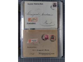 Türkei bis Togo, 70 Briefe, viele Ansichtskarten und Ganzsachen (DNG, DOA. Kamerun, Marianen, Togo, Marokko und Türkei) dabei