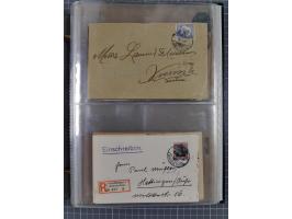 Türkei bis Togo, 70 Briefe, viele Ansichtskarten und Ganzsachen (DNG, DOA. Kamerun, Marianen, Togo, Marokko und Türkei) dabei