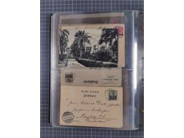 Türkei bis Togo, 70 Briefe, viele Ansichtskarten und Ganzsachen (DNG, DOA. Kamerun, Marianen, Togo, Marokko und Türkei) dabei