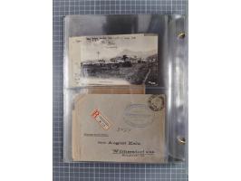 Türkei bis Togo, 70 Briefe, viele Ansichtskarten und Ganzsachen (DNG, DOA. Kamerun, Marianen, Togo, Marokko und Türkei) dabei