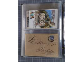 Türkei bis Togo, 70 Briefe, viele Ansichtskarten und Ganzsachen (DNG, DOA. Kamerun, Marianen, Togo, Marokko und Türkei) dabei