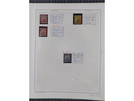 STEMPELSAMMLUNG: 226 Marken/ Briefausschnitten, mit einigen besseren Marken, z. B. China Nr. 44 AI, Türkei V 29 und Nr. 21 II