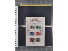 1933/45, Propaganda Album mit 52 Gedenkblättern, mit vielen besseren und großformatigen Stücken, insgesamt gute Erhaltung (4 